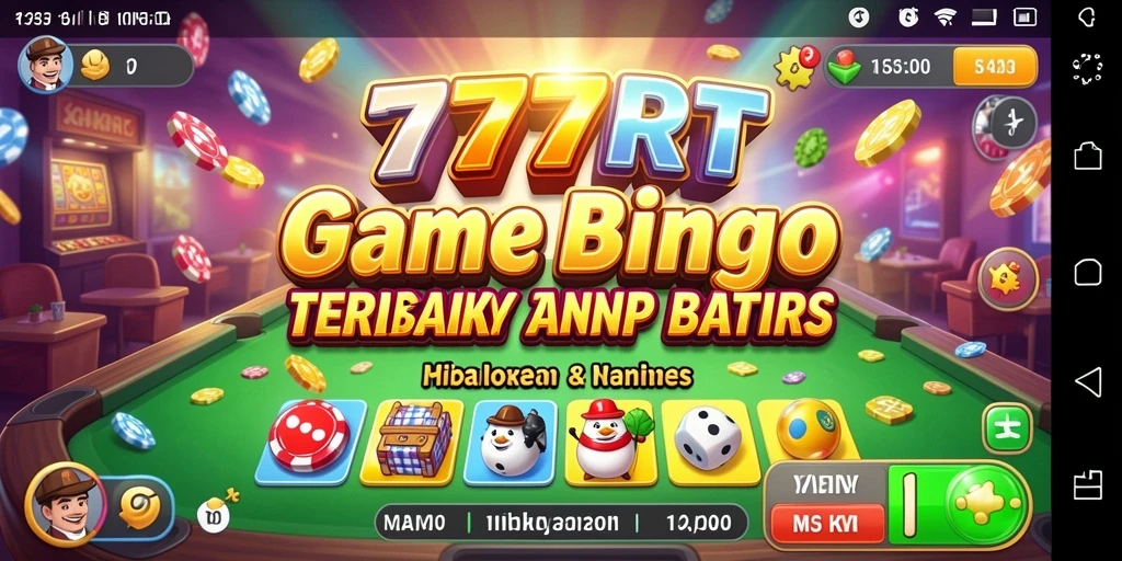 Tampilan gameplay Bingo yang seru di 777RT.