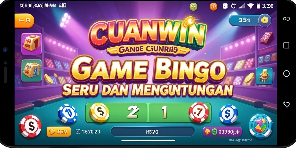 Tampilan gameplay Bingo yang menarik di CUANWIN.