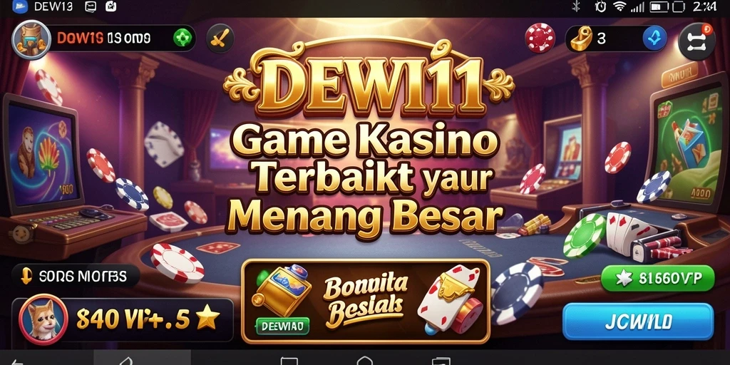 Tampilan menarik dari gameplay DEWI11 yang mendebarkan.