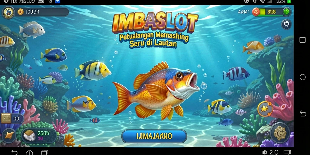 Tangkapan ikan besar di IMBASLOT dengan latar belakang laut indah.