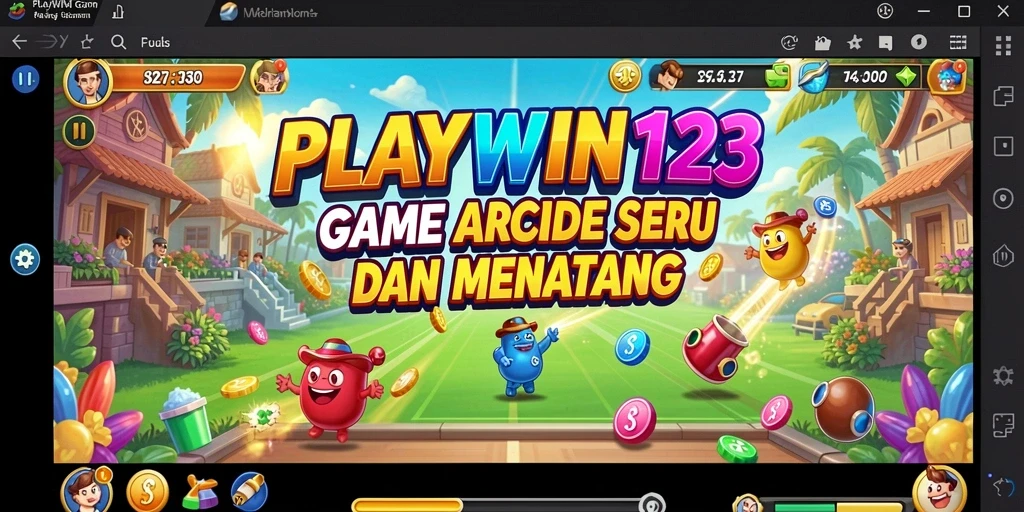 Screenshot dari PLAYWIN123 menampilkan keseruan gameplay Arcade yang menggembirakan.