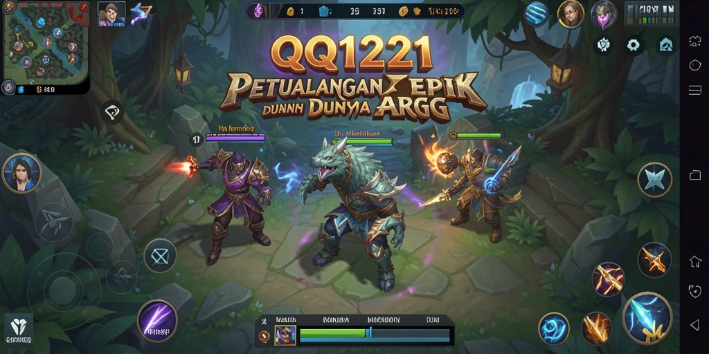Tampilan gameplay ARPG yang mendebarkan dan grafis menawan.