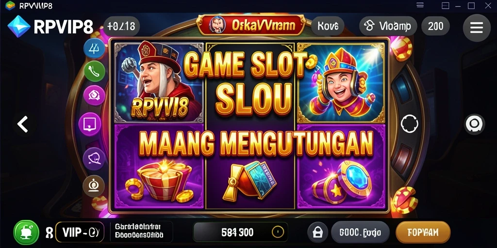 Tampilan permainan RPVIP8 yang menarik dan interaktif.