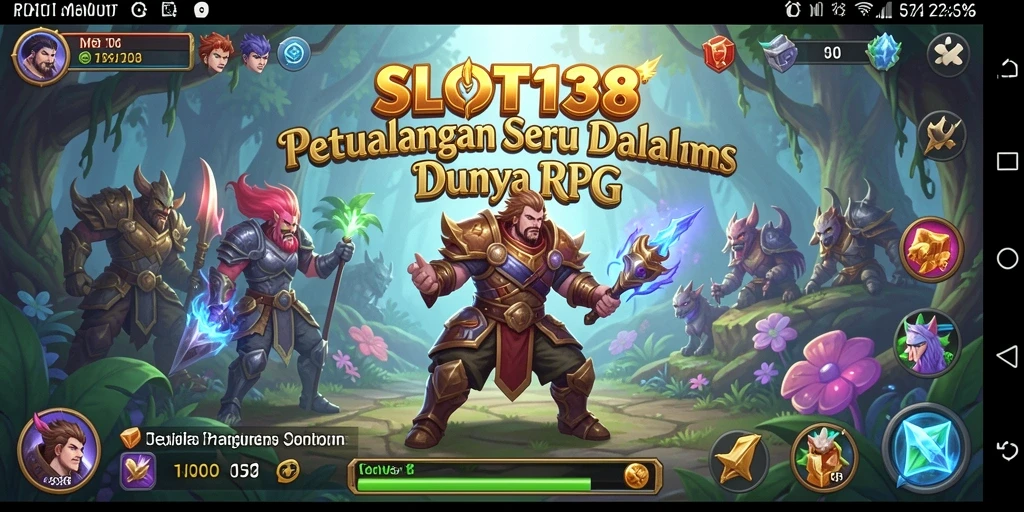 Tampak seru dalam pertempuran RPG yang mendebarkan.