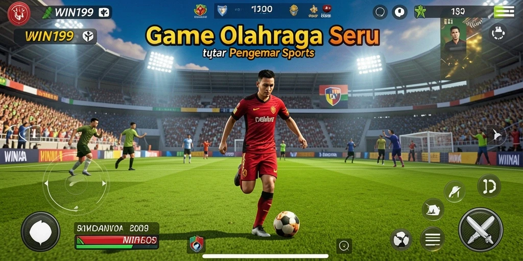 Tampilan gameplay menarik dan penuh aksi dari WIN199.